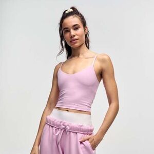 NWOT Lululemon Align Cropped Cami
Tank Top *Light Support size 4 rose blush